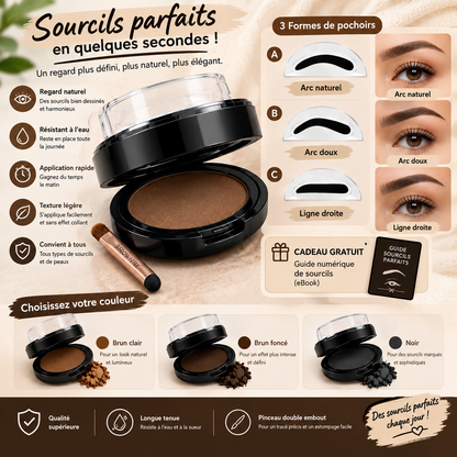 ✨ Pommade à Sourcils 3-en-1 – Des Sourcils Parfaits en Quelques Secondes
