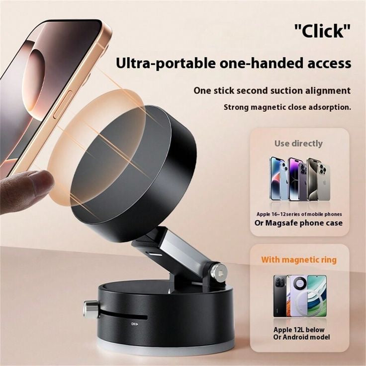 Support téléphone magnétique voiture 360°