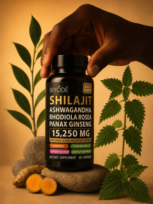 ⚡️🔥Shilajit Force+ -8 en 1 - Ashwagandha & Ginseng pour personnes Actifs💪